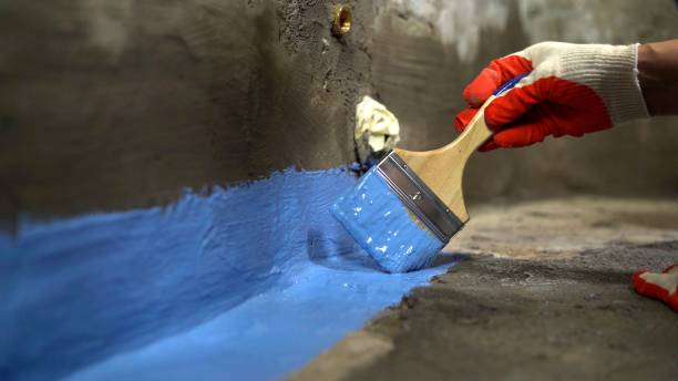 Commercial Wet Basement Repair project at a Mount Pleasant, TN business property by SJ Waterproofing Pros